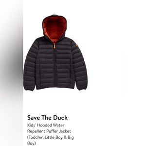Kids Hooded Water Repellent Puffer Jacket (Big Boy)